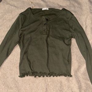 Women's Buttoned Long Sleeve